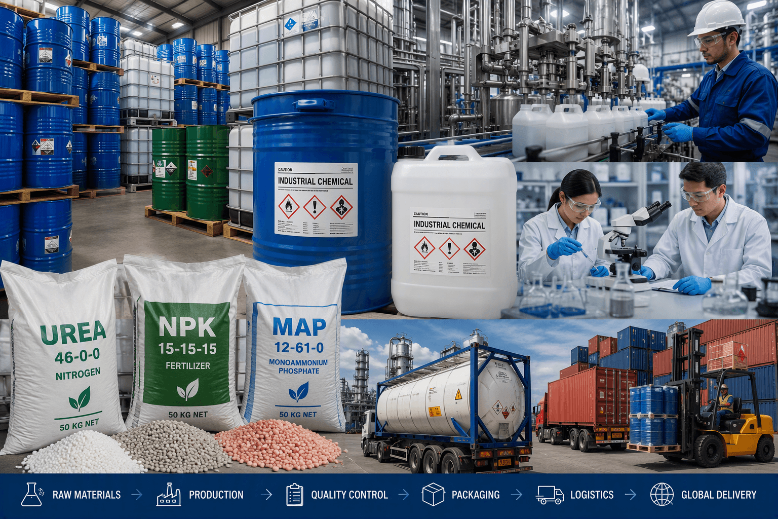 Chemicals and fertilizers